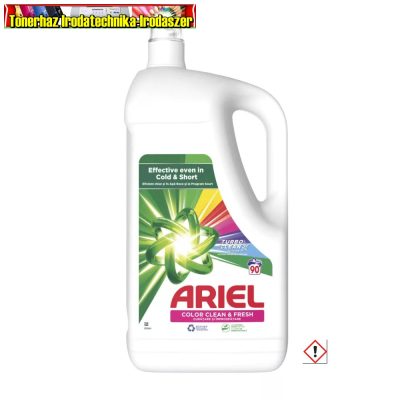 Ariel Color Clean & Fresh folyékony mosószer színes ruhákhoz 4,5l 90 mosás