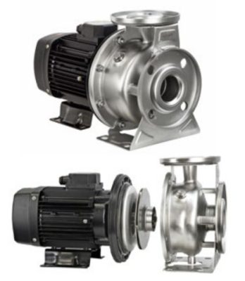 IPRO IQ PRO CS 65-50-200/9,2 Vízszintes egyfokozatú rozsdamentes acél centrifugálszivattyúk