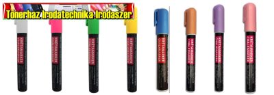 Krétamarker 3-6 mm, kerek-vágott heggyel (forgatható heggyel)