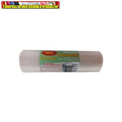 Tuti Extra szelektív hulladékgyűjtő (áttetsző) 135L (kukazsák) 10db/cs