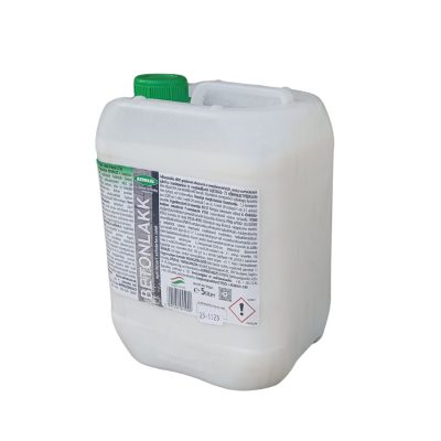 Betonlakk. Betonpadló védő és pormentesítő bevonat 5L. Fényes, jól tisztítható, kopásálló védőréteg kialakítására. 5L