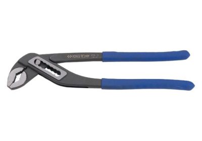 KING TONY Vízpumpafogó 250 mm, polírozott, PVC nyél