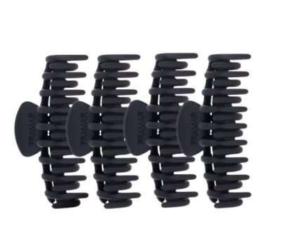 Framar Claw Clips Black hajcsat, 4 db