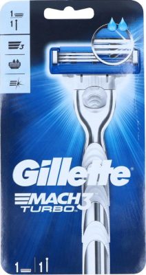 Gillette borotvakészülék Mach3 Turbó + 1 betét (6/karton)