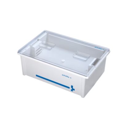 Schülke fertőtlenítő kád átlátszó műanyag fedővel 10L