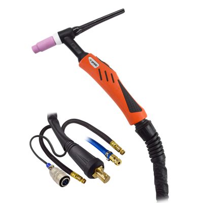 JASIC TIG SR-18 AWI hegesztőpisztoly vízhűtéses BŐR /4m