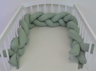 „Kalácska” fonott fejvédő 210 cm – vintage zöld