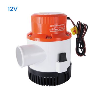 Fenékszivattyú MANUÁLIS 220l/perc 12V SEAFLO 01