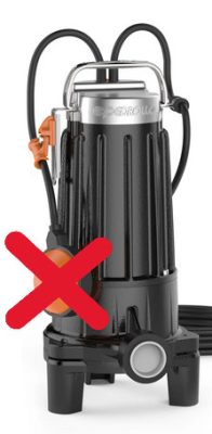 PEDROLLO TR 0.9 Darálókéses merülőszivattyú