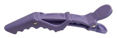 Hair Power krokodil csipesz, pasztel lila, 1 db