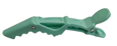 Hair Power krokodil csipesz, pasztel zöld, 1 db