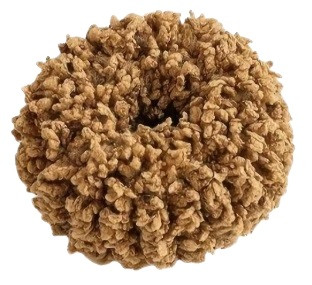 Hair Power plüss hajgumi, mogyoró