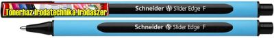 Schneider Slider Edge golyóstoll, F, 0,3 mm FEKETE