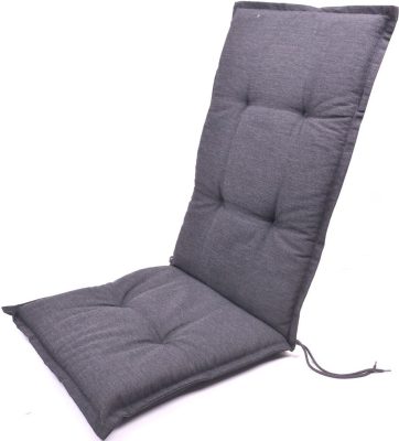 Sun Garden NAXOS HOCH ülő - és háttámlapárna – magas háttámlás székhez, antracit