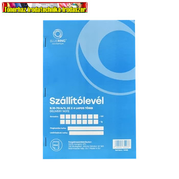 Szállítólevél 25x4lap -B.10-70/A/V- A/5 Bluering®