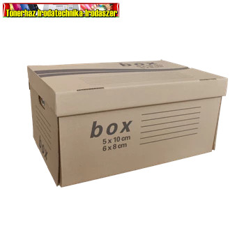 FORNAX Archiváló konténer archiváló dobozhoz 540mmx360mmx253mm (6x8cm v 5x10cm) (4941)