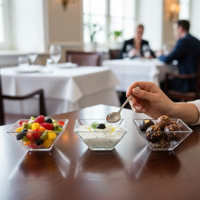 Ming üveg salátástál 500 ml szögletes 14x14x7 cm - 6 db-os csomag