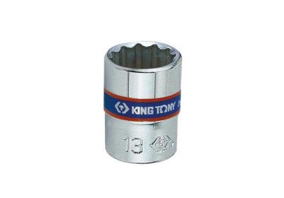 KING TONY Dugókulcs, 1/4", 12 szög, 14 mm
