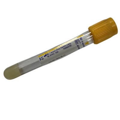 Vacutainer cső sárga 5 ml