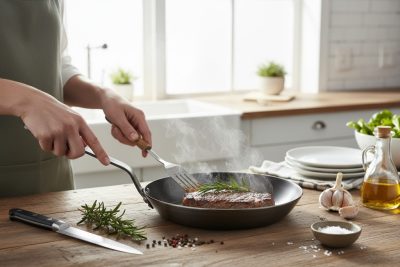 Carbone Plus Vasserpenyő 24 cm-es a de Buyer-től