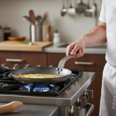 Mineral B omlettsütő vas serpenyő 24 cm, de Buyer