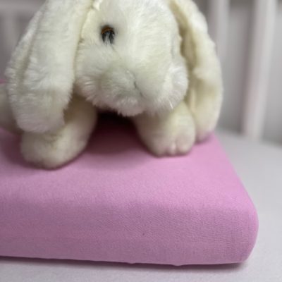 Pamut gumis lepedő 50x90 rózsaszín