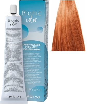 Inebrya Bionic Color ammóniamentes és PPD-mentes hajfesték 8.46