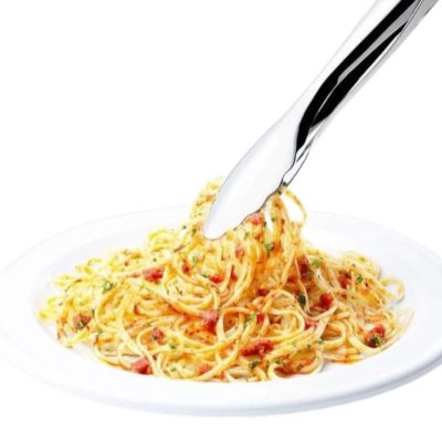 Rozsdamentes konyhai csipesz hússütéshez, tálaláshoz 33 cm