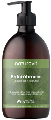 Naturavit Erdei ébredés pumpás tusfürdő 450 ml (24/karton)