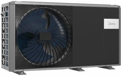 MHC-V16W/D2RN8-B2ER90 monoblokkos M-Thermal (R32, 16 kW, 3 fázis, fűtőbetét 9 kW, fekete)