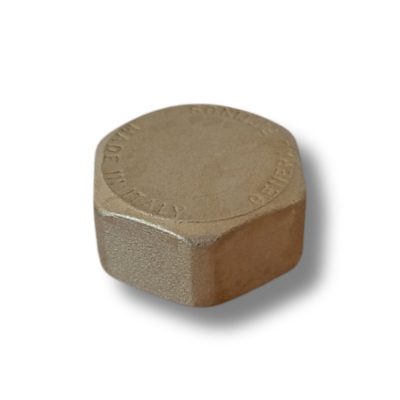 Napkollektor csatlakozó lezáró kupak záródugó 3/4" menet záródugóval, belsőmenetes