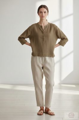 KIÁRUSÍTÁS 80%!!! Kristensen Du Nord len, pamut ing