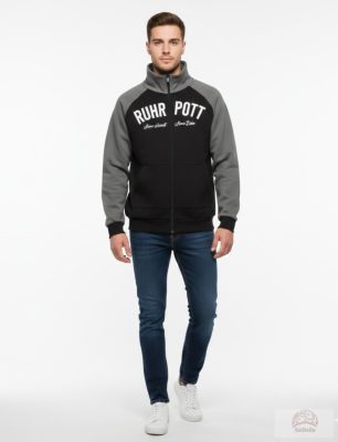 ROBIN RUTH – RUHRPOTT Prémium Cipzáras Felső / fekete-kheki/szürke 