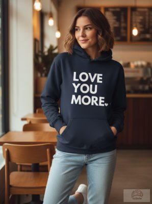 „LOVE YOU MORE” – Prémium Kapucnis Pulóver / Port&Campany