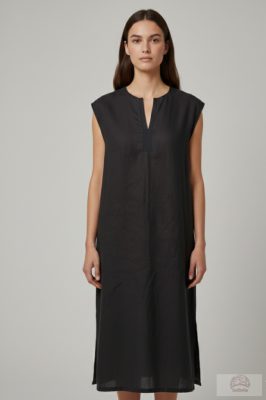 KIÁRUSÍTÁS 80%!!! Kristensen Du Nord minimalista maxi ruha. 100% len, 100% pamut