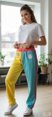 Molang x FreshHoods "Keep It Fresh" Színes Melegítőnadrág