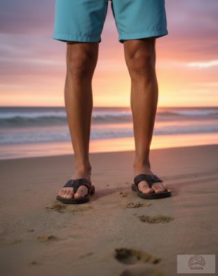 Reef J-Bay III Férfi Bőr Papucs – Dark Brown / US 9, EU 42