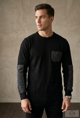 FREE SOUL "Mason" – Prémium Olasz Tervezésű Gyapjú Pulóver