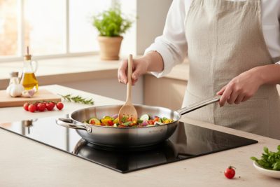 de Buyer Prim Appety rozsdamentes acél Serpenyő 32 cm