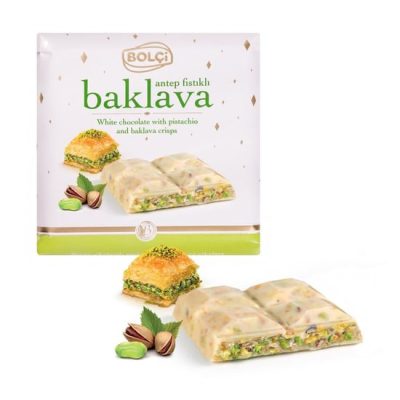 Bolci baklava pisztáciás féhércsokoládé 70g