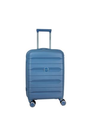 Delta kék S Wizzair 55x40x23 bőrönd, kabinbőrönd