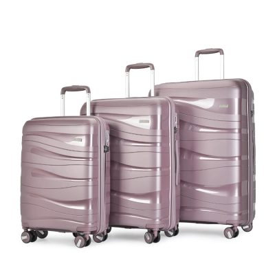 Bontour Flow Levendula bőrönd szett