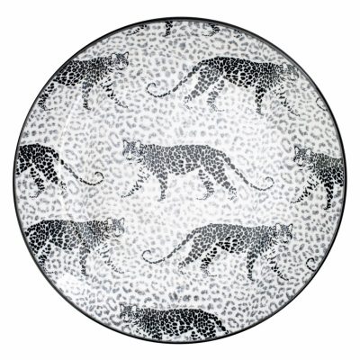 Lapostányér 19 cm leopard WILD - VERLO, 12 darab/csomag