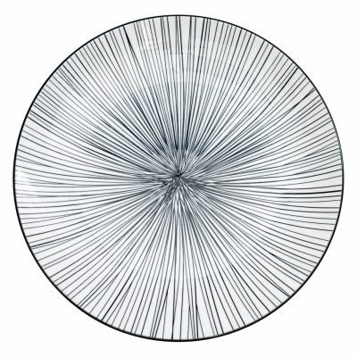 Lapostányér 30 cm zebra WILD - VERLO, 6 darab/csomag