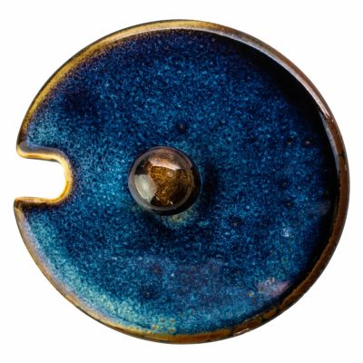 Cukortartó fedő DEEP BLUE - VERLO, 12 darab/csomag