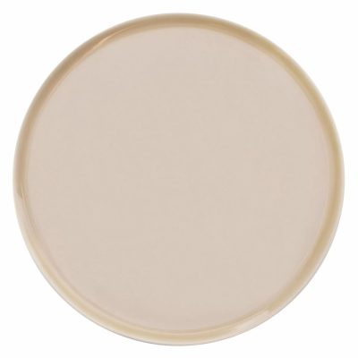 Lapostányér 12 cm, bézs ETER - VERLO, 12 darab/csomag