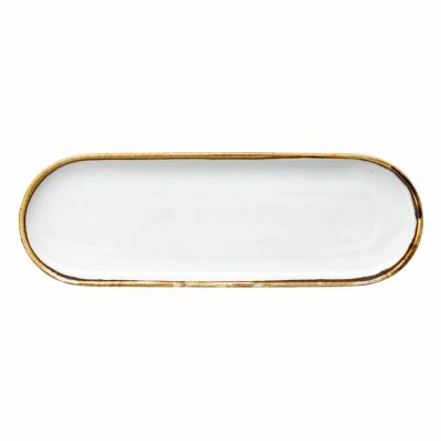 Ovális tányér 30 x 10 cm, SLOW – VERLO, 6 darab/csomag