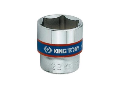 KING TONY Dugókulcs, 3/8", 6 szög, 16 mm