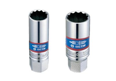 KING TONY Gyertyakulcs 20,8 mm, 12 szög