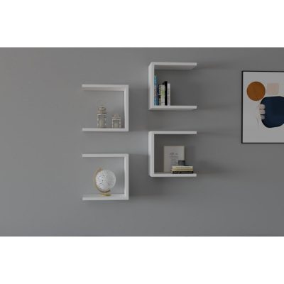 Fali polc base - white